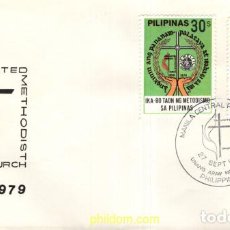 Sellos: 705636 MNH FILIPINAS 1979 80 ANIVERSARIO DE LA IGLESIA METODISTA