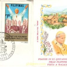 Sellos: 716943 MNH FILIPINAS 1981 VISITA DE JUAN PABLO II A FILIPINAS