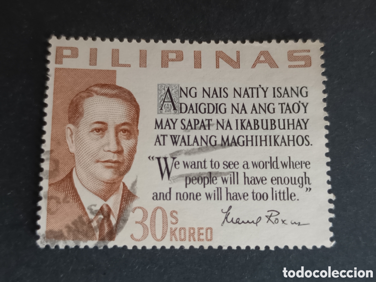 Sellos: FILIPINAS. SELLO USADO. - Foto 1