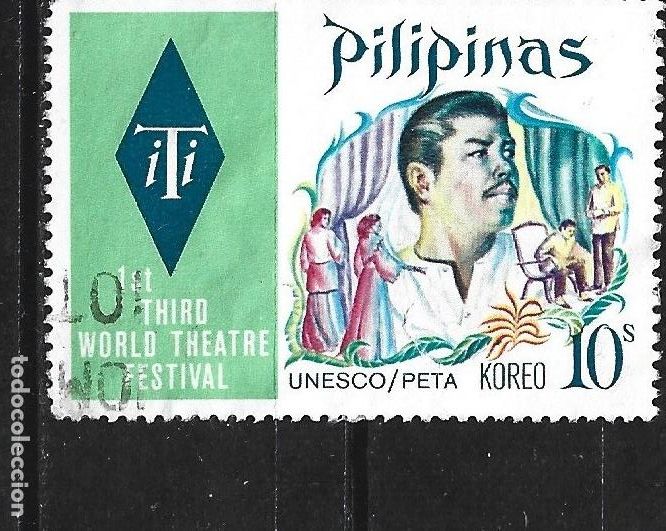 Sellos: FILIPINAS YVERT NUM. 922 USADO - Foto 1