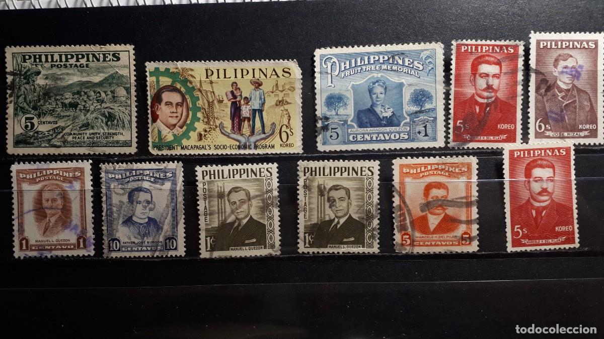 Sellos: FILIPINAS. &deg;. A catalogar - Foto 1