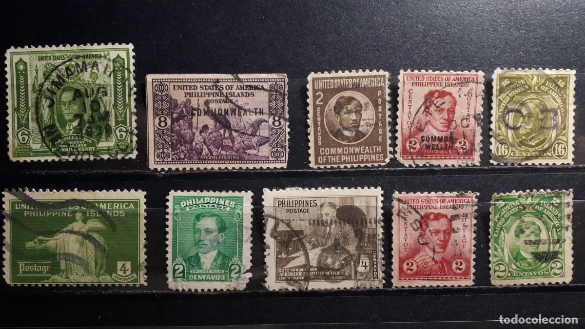 Sellos: FILIPINAS. &deg;. A catalogar - Foto 1