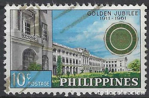 Sellos: FILIPINAS 1961 - USADO - Foto 1