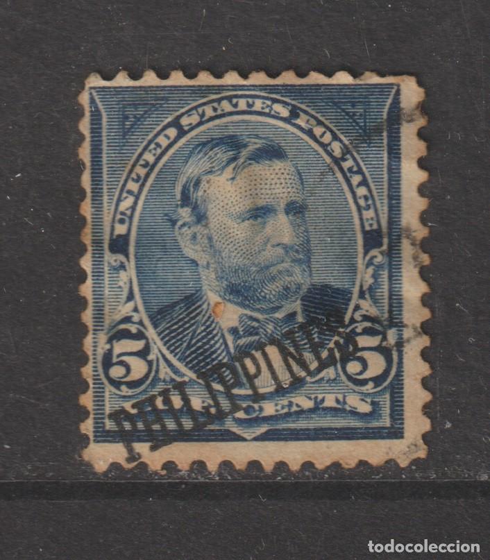 Sellos: Filipinas 1899 -1901 - Yvert 180 usado