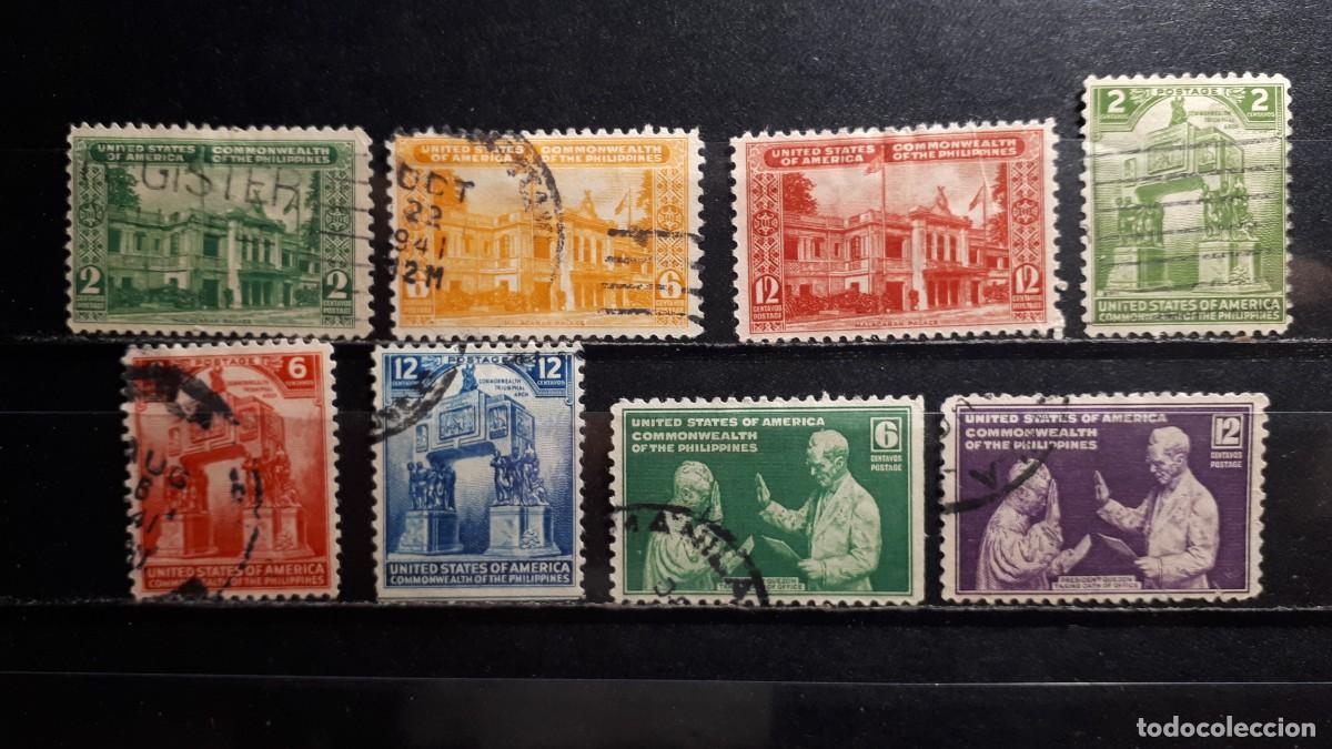 Sellos: FILIPINAS confederaci&oacute;n . A&Ntilde;O 1938-9. &deg;. Yvert 309/17. Falta 315