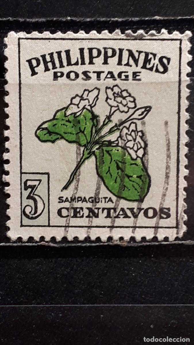 Sellos: FILIPINAS . A&Ntilde;O 1949. &deg;. Yvert 350