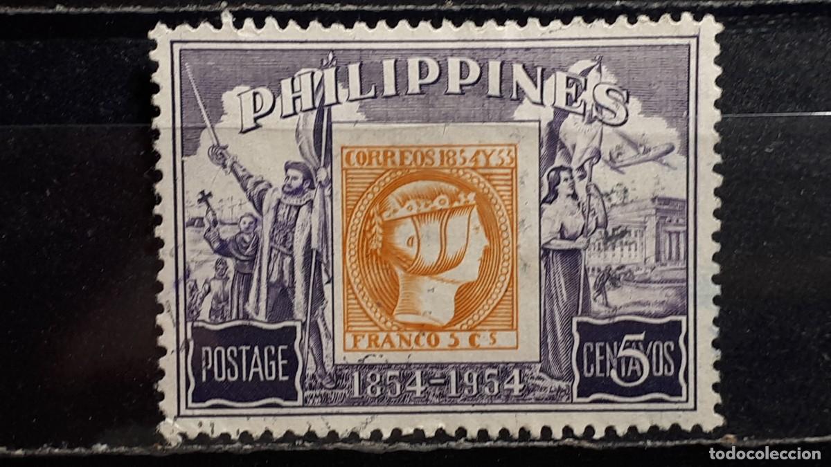Sellos: FILIPINAS . A&Ntilde;O 1954. &deg;. Yvert 417