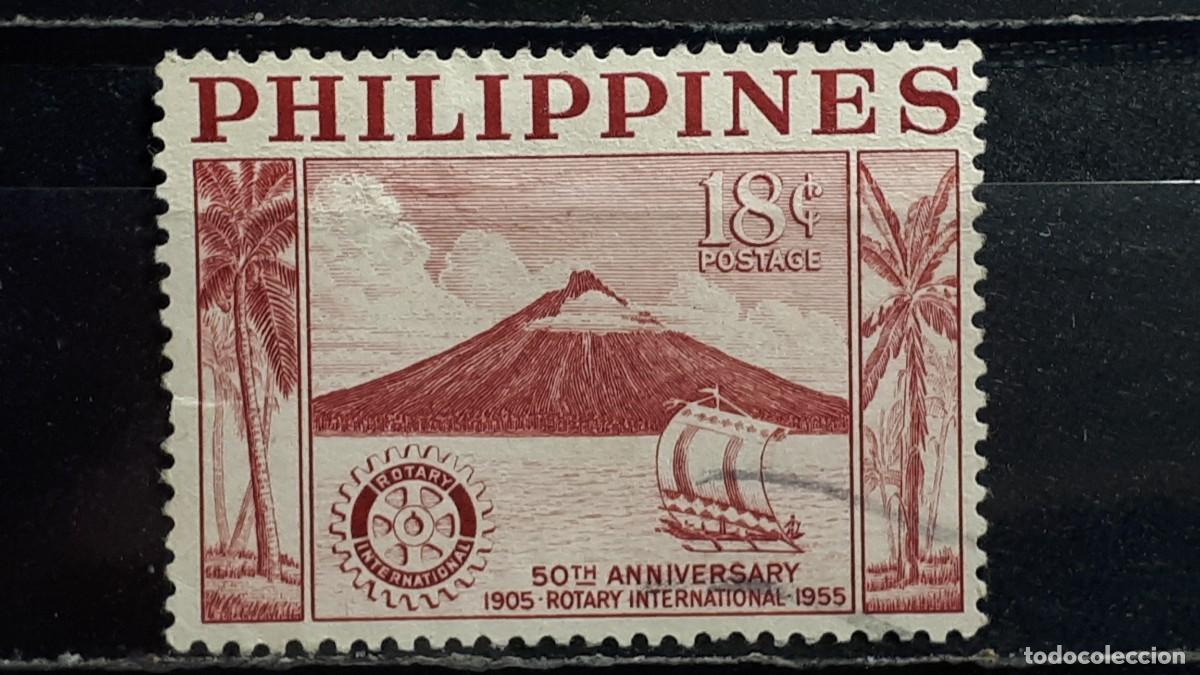 Sellos: FILIPINAS . A&Ntilde;O 1955. &deg;. Yvert 431