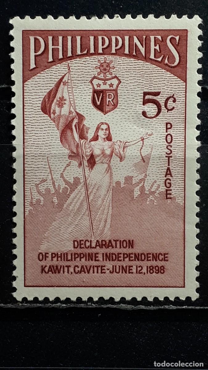 Sellos: FILIPINAS . A&Ntilde;O 1954. *. Yvert 427