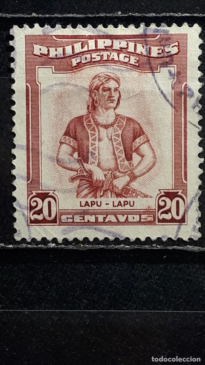 Sellos: FILIPINAS . A&Ntilde;O 1955. &deg;. Yvert 437