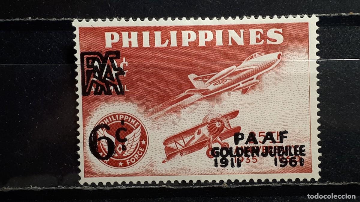 Sellos: FILIPINAS . A&Ntilde;O 1961. *. Yvert 531