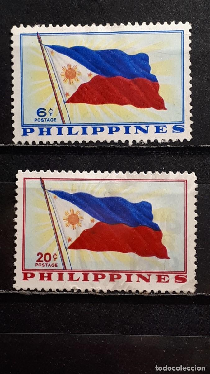 Sellos: FILIPINAS . A&Ntilde;O 1959. &deg;. Yvert 469/70