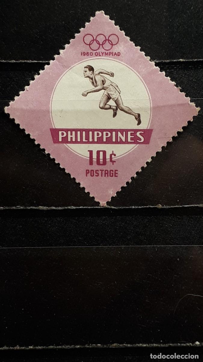 Sellos: FILIPINAS. A&Ntilde;O 1960. &deg;. YVERT 507