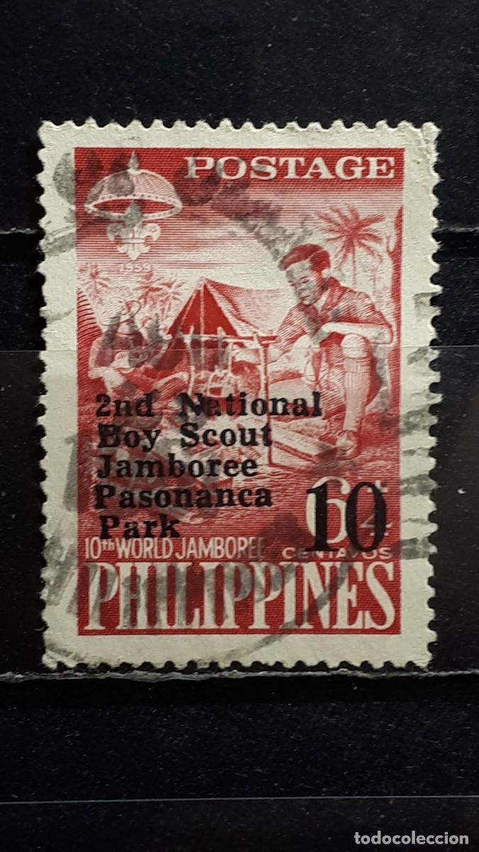 Sellos: FILIPINAS. A&Ntilde;O 1961. &deg;. YVERT 512
