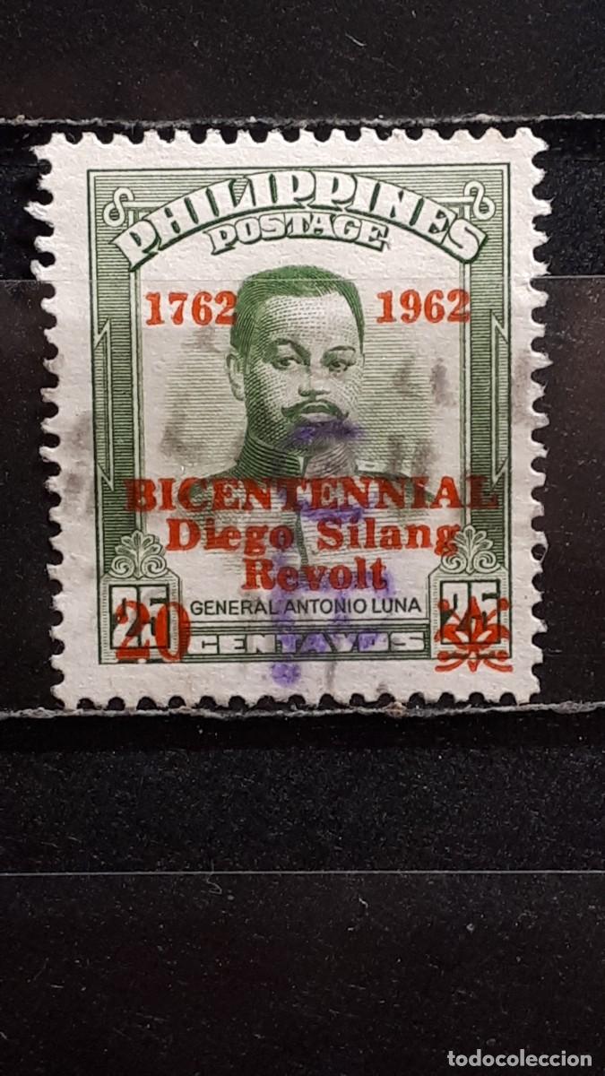 Sellos: FILIPINAS. A&Ntilde;O 1962 &deg;. YVERT 556