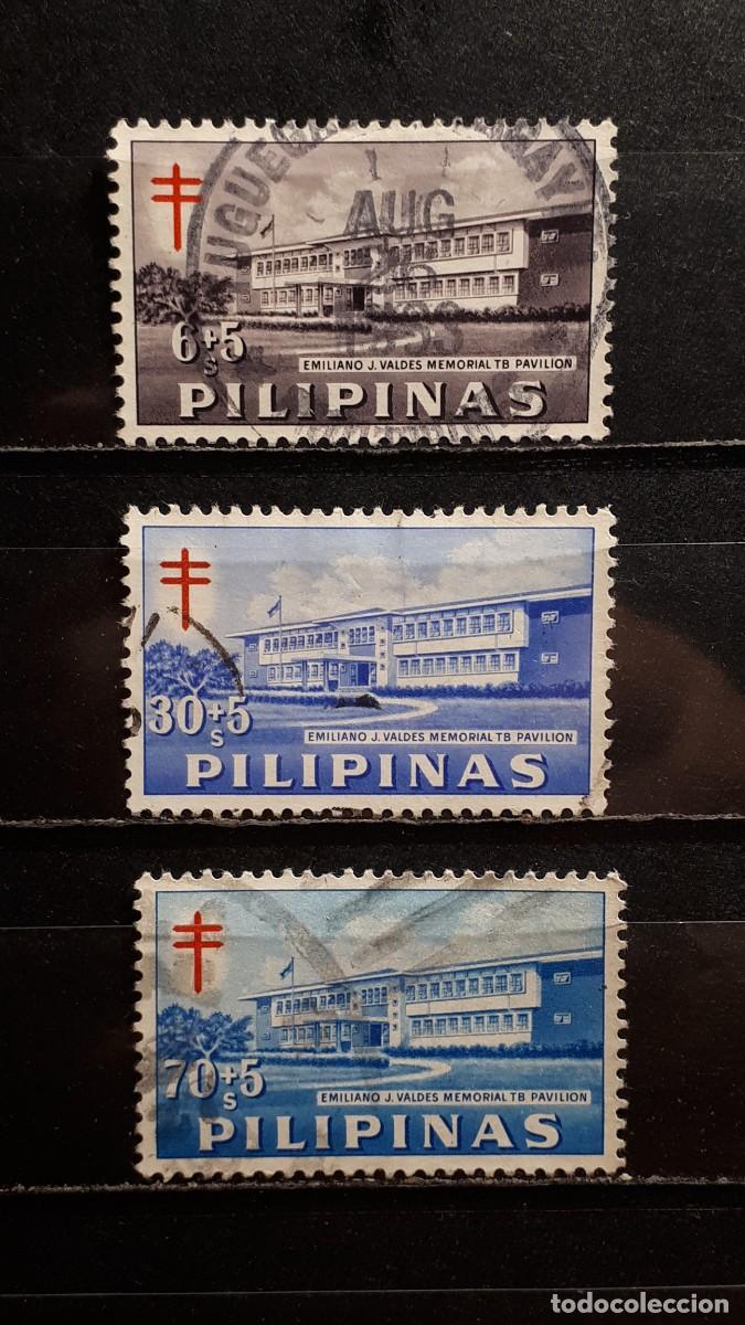 Sellos: FILIPINAS. A&Ntilde;O 1962 &deg;. YVERT 550/2