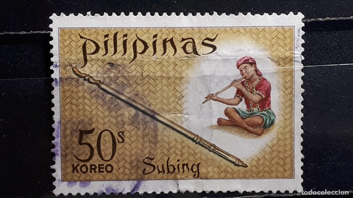Sellos: FILIPINAS. A&Ntilde;O 1968. &deg;. YVERT 704