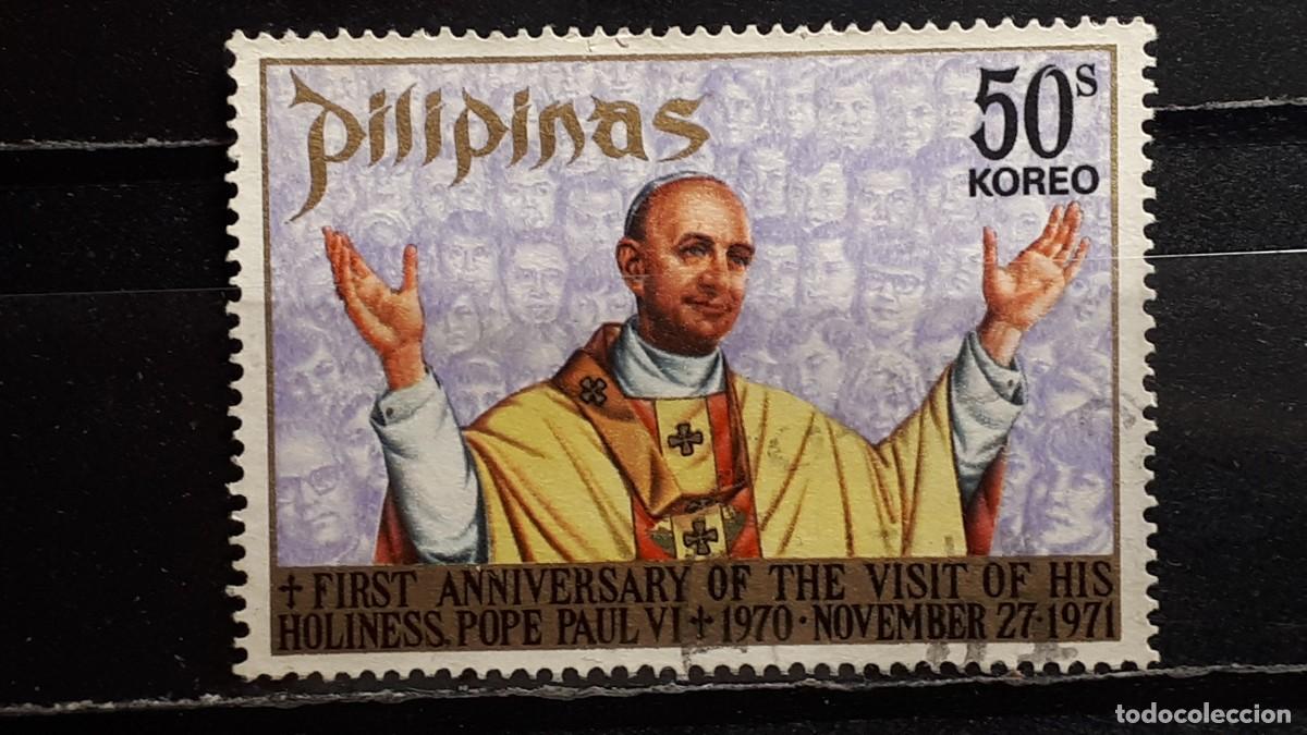 Sellos: FILIPINAS. A&Ntilde;O 1972. &deg;. YVERT 872