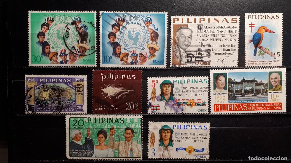 Sellos: FILIPINAS. &deg;. A CATALOGAR
