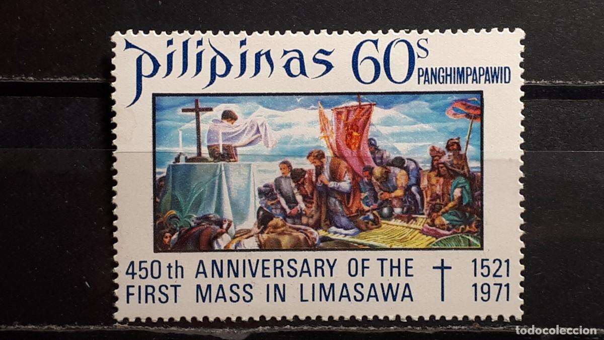 Sellos: FILIPINAS. A&Ntilde;O 1972. *. YVERT A&eacute;reo 80