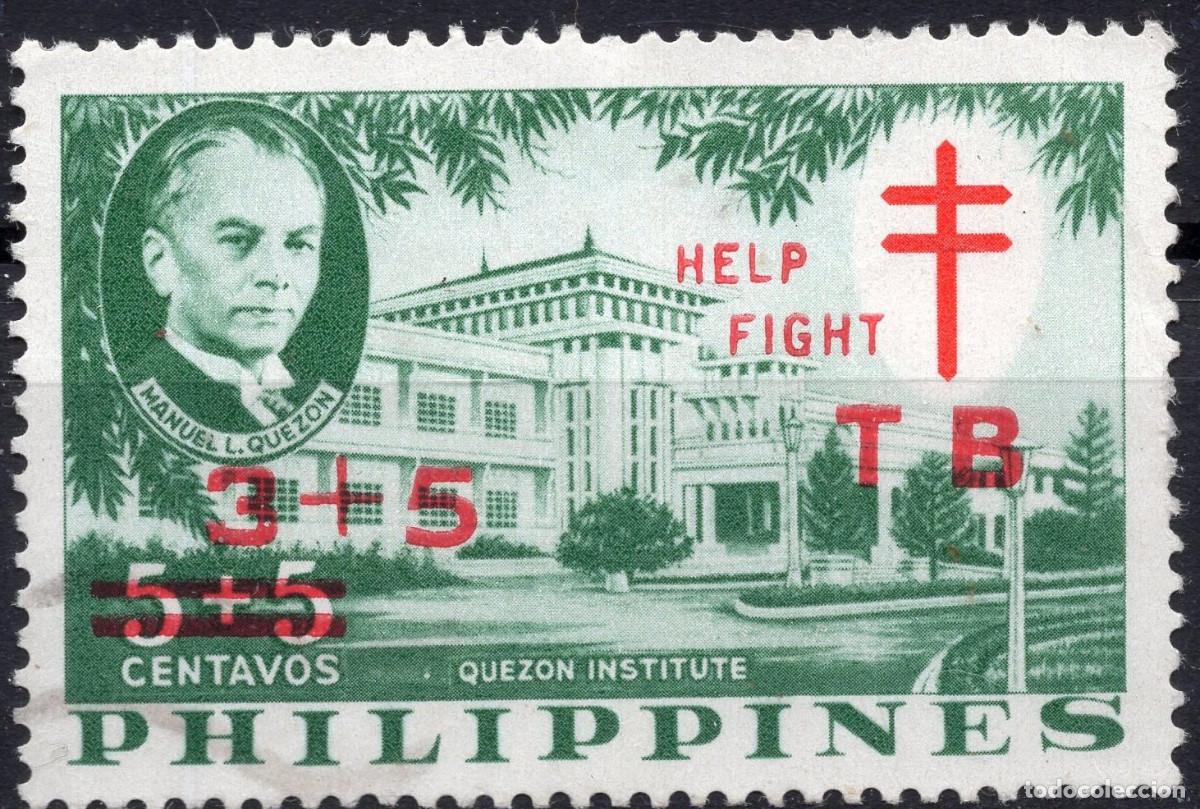 Sellos: FILIPINAS 1959 STAMP MICHEL PH Z3A