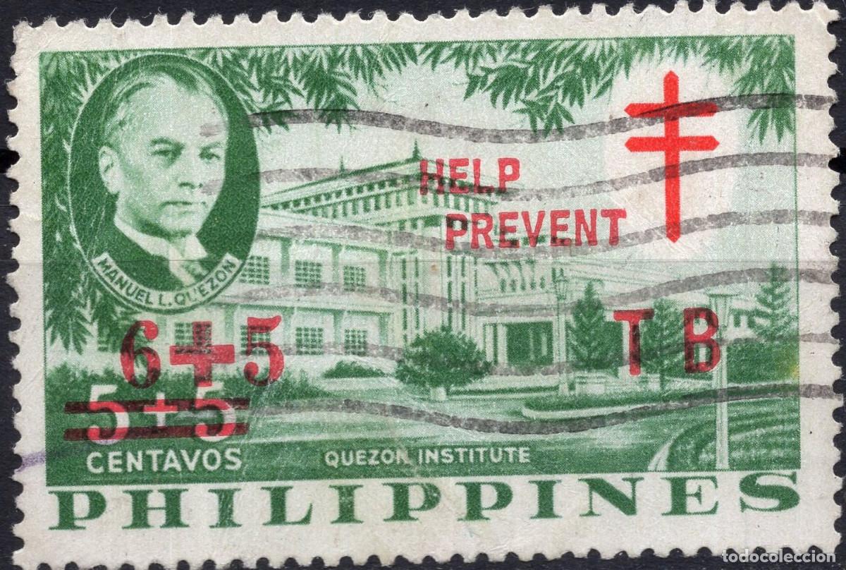 Sellos: FILIPINAS 1960 STAMP MICHEL PH Z7