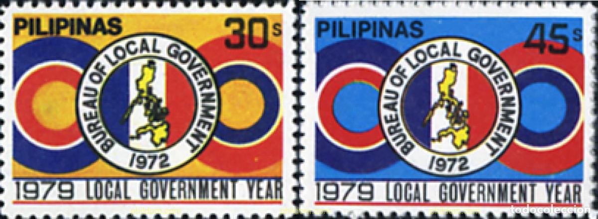 Briefmarken: 313250 MNH FILIPINAS 1979 OFICINA DEL GOBIERNO LOCAL