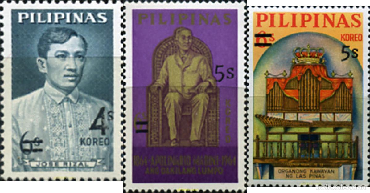 Briefmarken: 313084 MNH FILIPINAS 1970 SELLOS SOBRECARGADOS