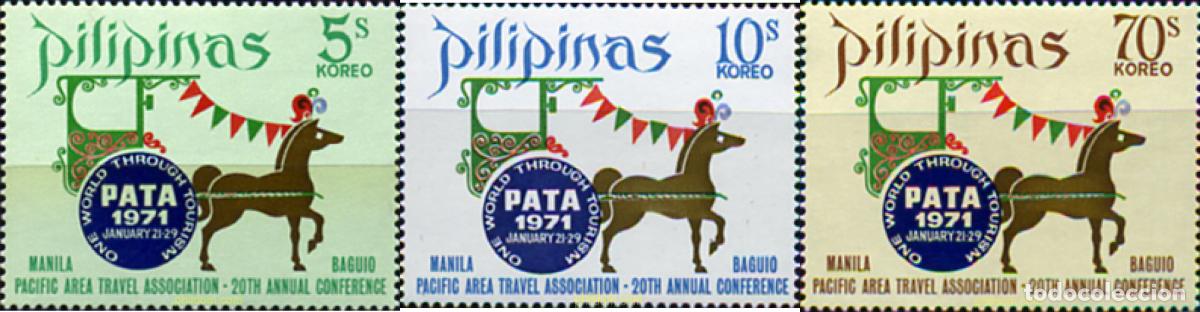 Briefmarken: 30546 MNH FILIPINAS 1971 20 CONFERENCIA ANUAL DE LA PATA.