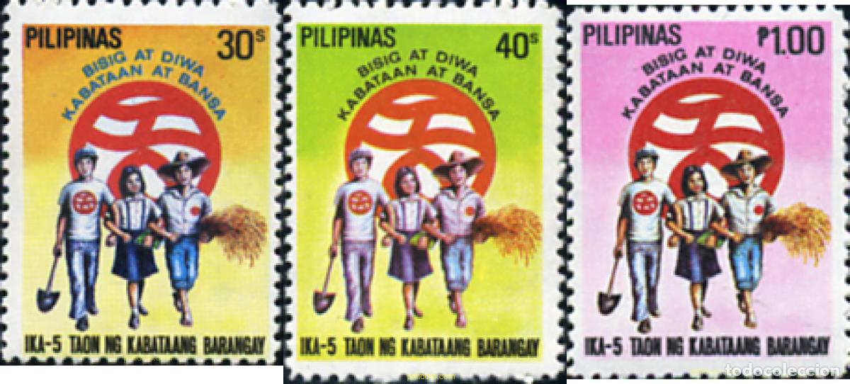 Sellos: 313261 MNH FILIPINAS 1980 CAMPESINOS