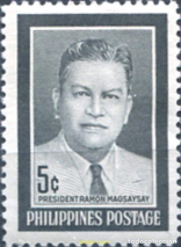 Sellos: 198416 MNH FILIPINAS 1957 PRESIDENTE RAMON MAGSAYSAY