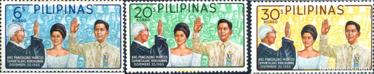 Sellos: 245611 MNH FILIPINAS 1966 PRESIDENTE MARCOS