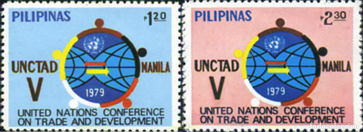 Sellos: 313240 MNH FILIPINAS 1979 CONFERENCIA DE NACIONES UNIDAS SOBRE EL DESARROLLO