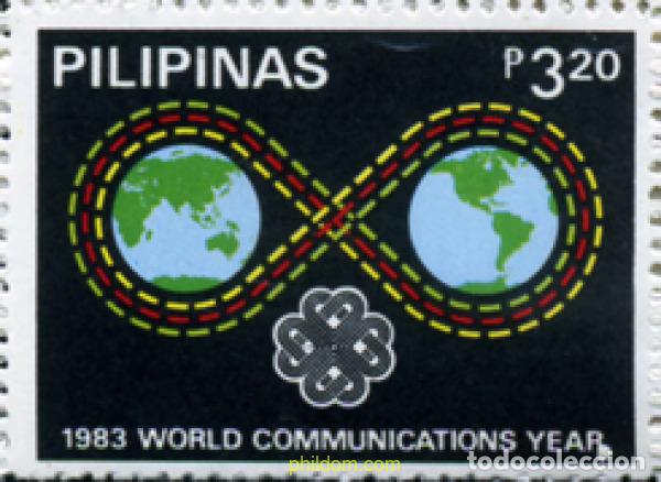 Sellos: 313320 MNH FILIPINAS 1983 A&Ntilde;O DE LAS COMUNICACIONES