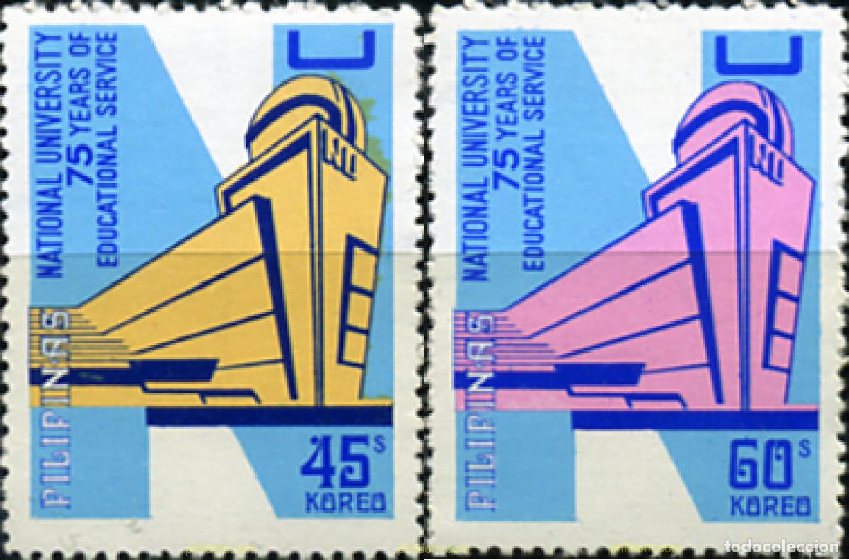 Sellos: 313185 MNH FILIPINAS 1976 UNIVERSIDAD NACIONAL