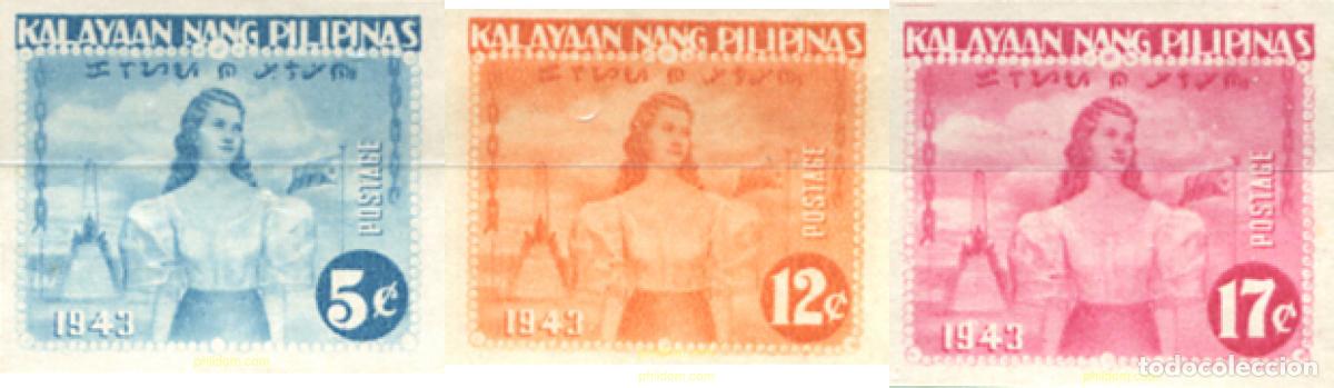 Sellos: 314097 MNH FILIPINAS 1943 OCUPACION JAPONESA
