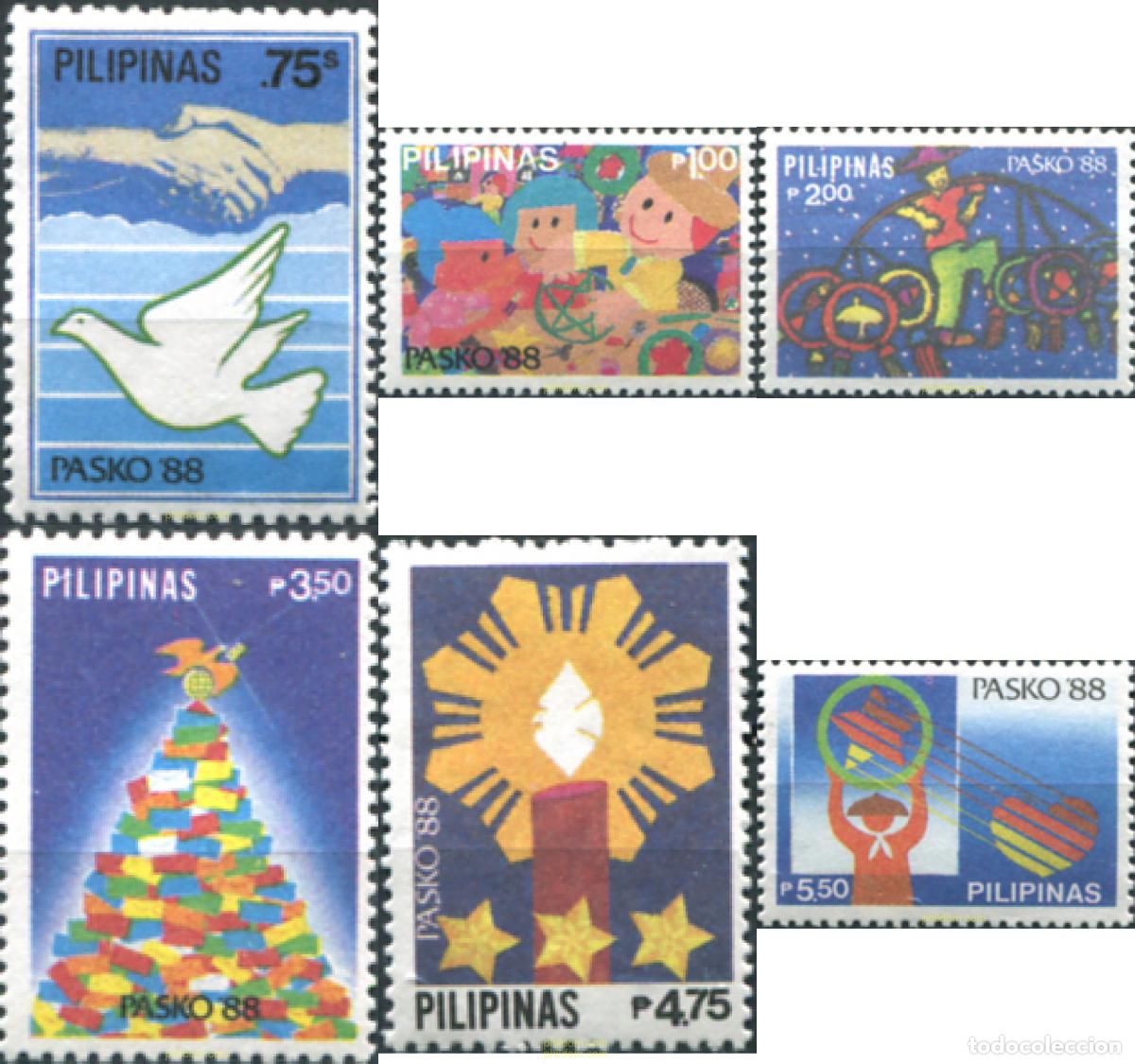 Sellos: 33620 MNH FILIPINAS 1988 NAVIDAD