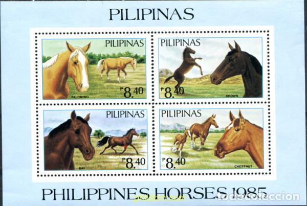 Sellos: 30554 MNH FILIPINAS 1985 CABALLOS