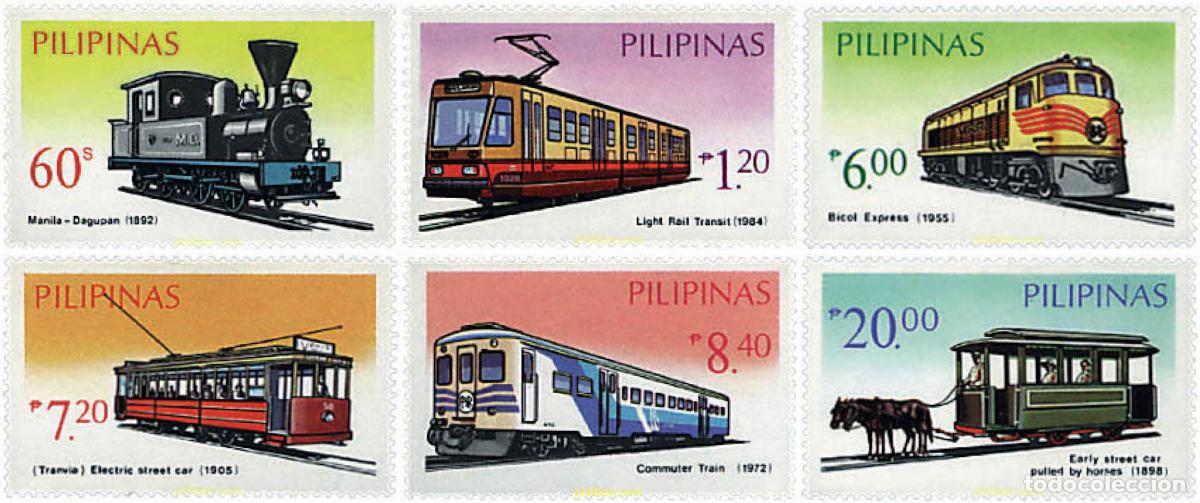 Sellos: 59639 MNH FILIPINAS 1984 MEDIOS DE TRANSPORTE