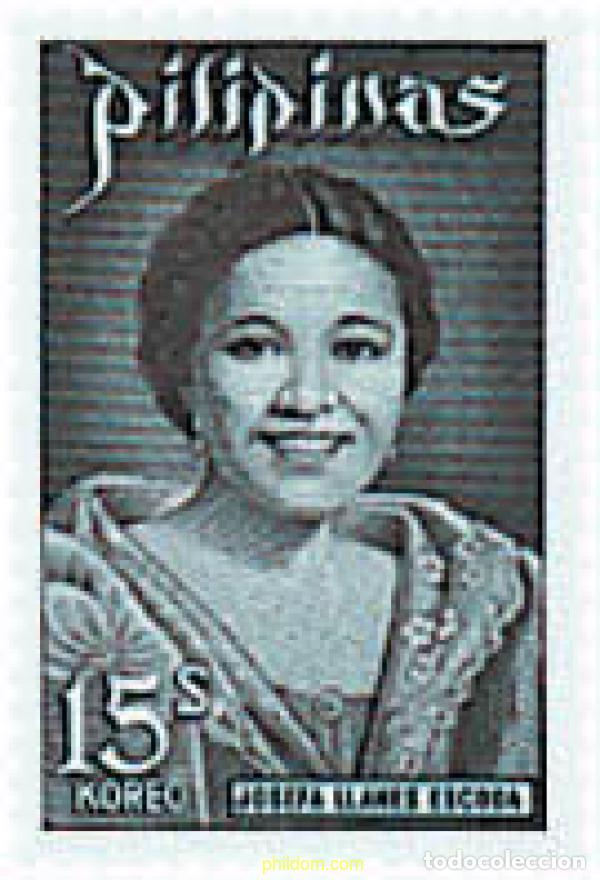 Sellos: 38352 MNH FILIPINAS 1973 FUNDADORA DEL ESCULTISMO FEMENINO EN FILIPINAS