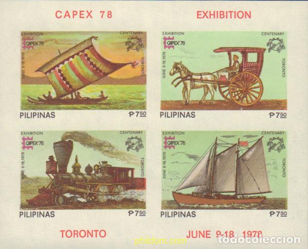 Sellos: 16792 MNH FILIPINAS 1978 CAPEX 78. EXPOSICION FILATELICA INTERNACIONAL