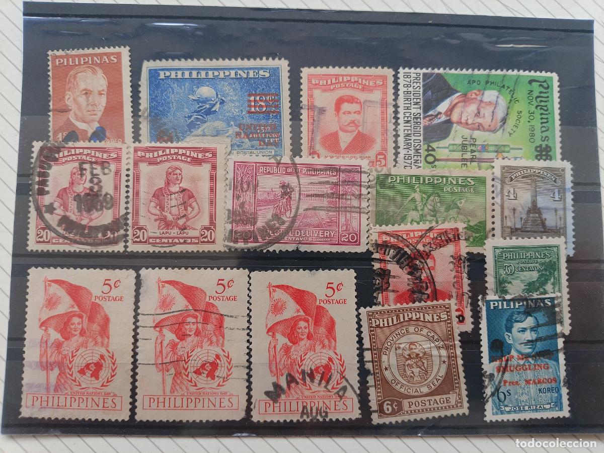 Sellos: Filipinas. Lote de sellos