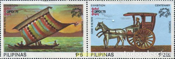 Sellos: 313219 MNH FILIPINAS 1978 CAPEX 78. EXPOSICION FILATELICA INTERNACIONAL