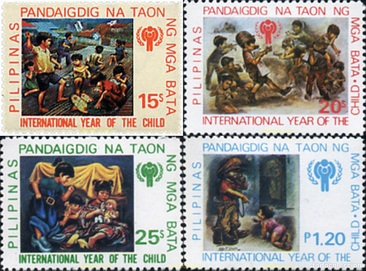 Sellos: 87430 MNH FILIPINAS 1979 A&Ntilde;O INTERNACIONAL DEL NI&Ntilde;O