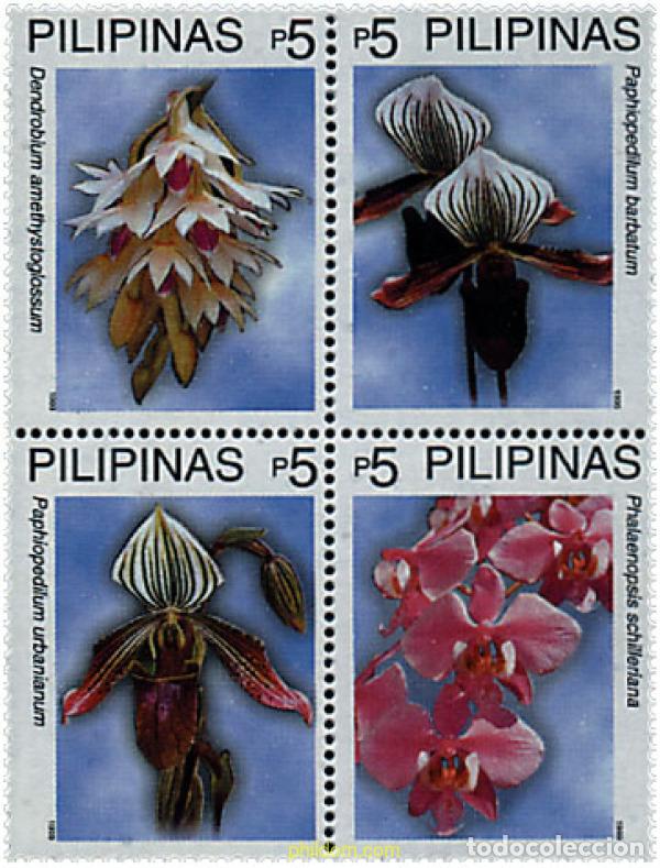 Sellos: 4907 MNH FILIPINAS 1999 ORQUIDEAS DE FILIPINAS