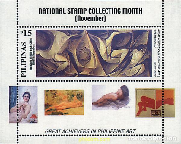 Sellos: 65140 MNH FILIPINAS 2000 NOVIEMBRE, MES DE LA FILATELIA