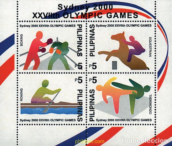 Sellos: 65132 MNH FILIPINAS 2000 27 JUEGOS OLIMPICOS VERANO SYDNEY 2000