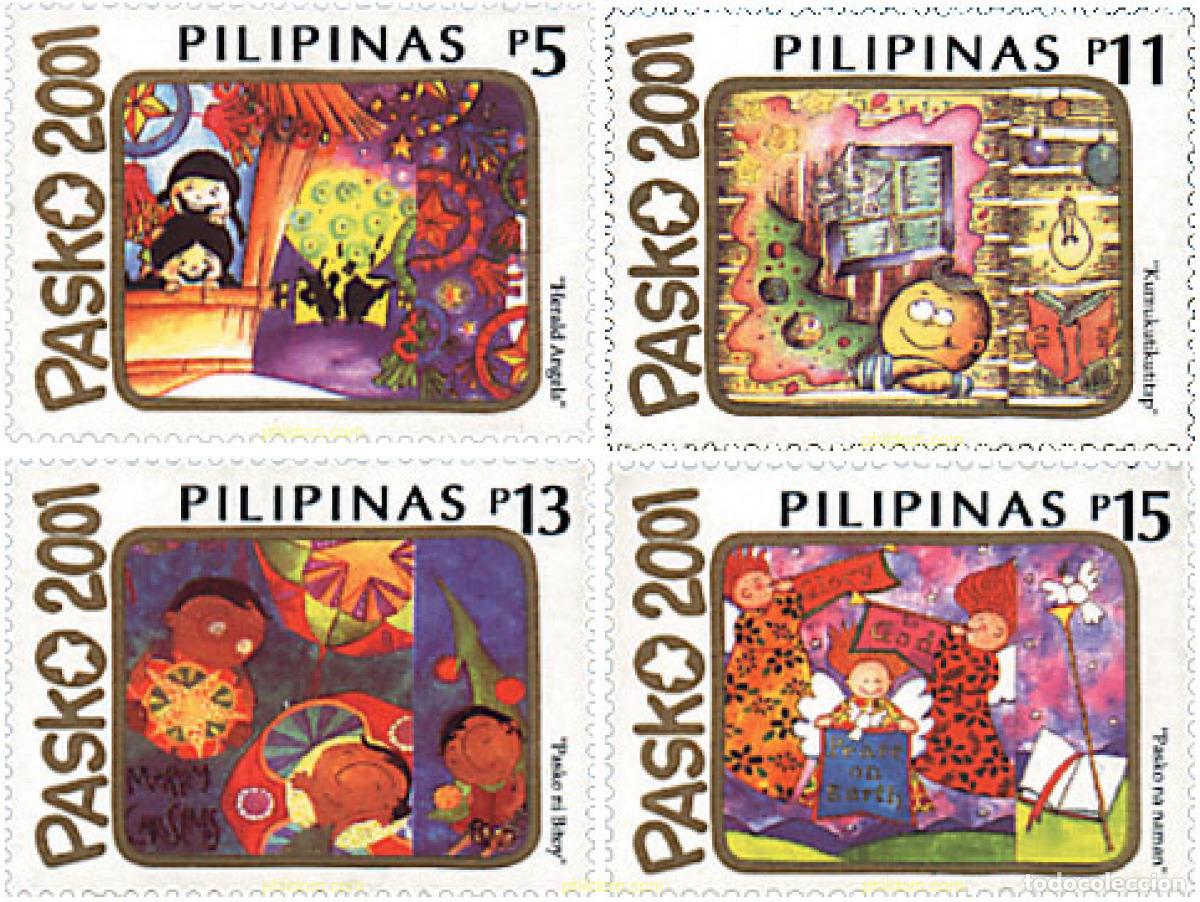 Sellos: 93786 MNH FILIPINAS 2001 NAVIDAD