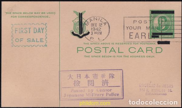 Sellos: 697170 MNH FILIPINAS 1942 OCUPACION JAPONESA