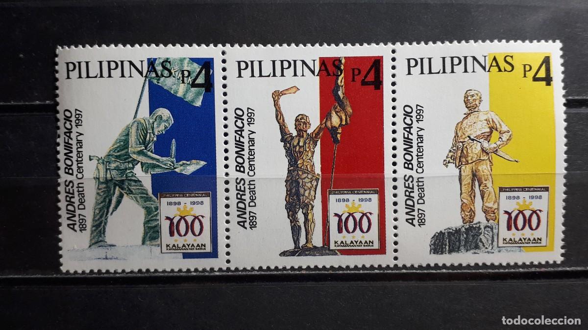 Sellos: FILIPINAS. A&Ntilde;O 1997. **. YVERT 2374/6